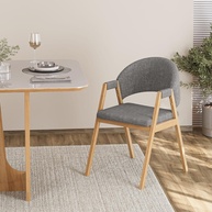 Kit 2 Cadeiras Jantar Suellen: Conforto e Elegância - imagem 2