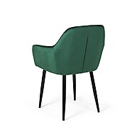 Cadeira Barcelona Veludo Verde: Conforto e Elegância - imagem 2