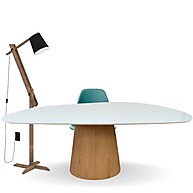 Mesa de Jantar Oval Cone: Design e Elegância - imagem 2