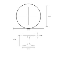 Mesa Tulipa Saarinen: Design e Elegância - imagem 2
