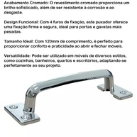 Puxador Zamac Cromado: Durabilidade e Elegância - imagem 2