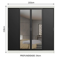 Guarda-Roupa Casal Madesa Austin: Espaço e Elegância - imagem 2