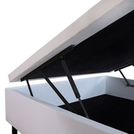 Cama Box Baú Casal Branco: Espaço e Elegância - imagem 2