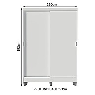 Guarda-Roupa Solteiro Luke: Espaço e Elegância! - imagem 2