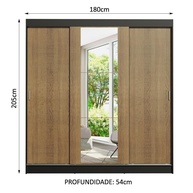 Guarda-Roupa Casal Madesa Reno: Espaço e Elegância - imagem 2