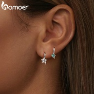 Brincos de Prata 925 Bamoer: Estilo e Elegância - imagem 2