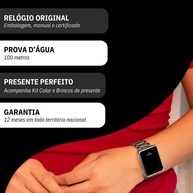 Relógio Champion Digital Prata: Luxo e Elegância - imagem 2