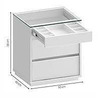 Mesa de Cabeceira Belize: Organização e Elegância - imagem 2