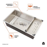 Cuba Gourmet Inox 74x44cm: Praticidade e Elegância - imagem 2