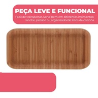 Bandeja de Bambu: Praticidade e Elegância - imagem 2
