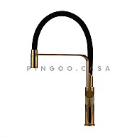 Torneira Gourmet Monocomando Dourada: Praticidade e Elegância - imagem 2