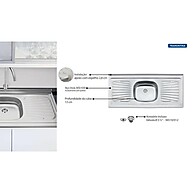 Pia de Inox Tramontina New Raggi: Praticidade e Elegância - imagem 2