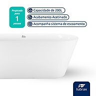 Banheira de Imersão Tubrax: Relaxamento e Elegância - imagem 2
