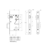 Fechadura Banheiro Inox 55mm: Segurança e Elegância - imagem 2