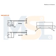 Fechadura Stam 813/35: Segurança e Elegância! - imagem 1