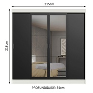 Guarda-Roupa Casal Madesa Austin: Espaço & Elegância - imagem 2