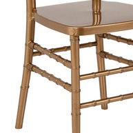 Cadeira de Jantar Dourada Casa Grande: Elegância! - imagem 2