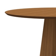 Mesa de Jantar Redonda Imbuia 100cm: Isis – Elegância! - imagem 2