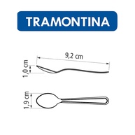 Kit 12 Colheres de Café Tramontina Luxo: Elegância! - imagem 2