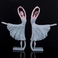 Estátua de Bailarina em Resina - Escultura Elegante para Decoração e Presente - imagem 5