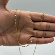 Corrente Ouro 18k 60cm: Elo Alongado Elegante - imagem 2