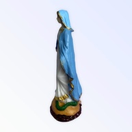 Imagem de Nossa Senhora das Graças em Resina - 7,5cm - Decoração Católica Elegante - imagem 2