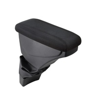 Apoio de Braço Premium para HB20 e HB20S: Conforto e Estilo em Tecido Preto com Costura Elegante - imagem 1