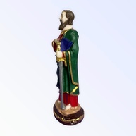 Imagem de São Paulo Apóstolo em Resina 7 cm - Decoração Religiosa Elegante - imagem 2