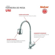 Torneira Cozinha Gourmet: Bica Móvel e Design Elegante - imagem 2