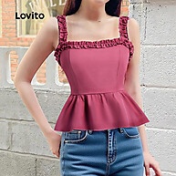 Blusa Lovito com Babado: Estilo Casual e Elegante - imagem 2
