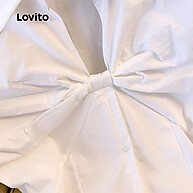 Blusa Lovito com Gravata: Estilo Casual e Elegante - imagem 2