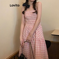 Vestido Xadrez Lovito: Estilo Casual e Elegante - imagem 2