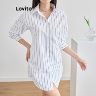 Vestido Listrado Lovito: Casual e Elegante - imagem 2