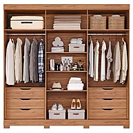 Guarda-Roupa Casal 6 Portas e 6 Gavetas – Espaçoso e Elegante - imagem 2