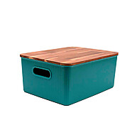 Caixa Organizadora 16L Oikos: Prática e Elegante - imagem 2