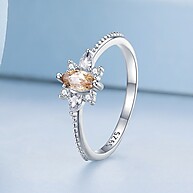 Anel Prata 925 Bamoer: Design Único e Elegante - imagem 2