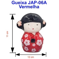 Gueixa em Porcelana - Decoração Japonesa Elegante JAP-06A - imagem 3