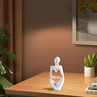Estátua do Pensador em Resina - Decoração Elegante para Casa e Escritório - imagem 2