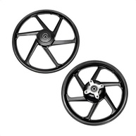 Jogo de Rodas Liga Leve 6 Palitos Atrox para Pop 100/110i - Preto Elegante - imagem 2