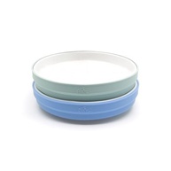 Pratos Infantis de Porcelana com Mangas de Silicone - Seguros, Antiderrapantes e Elegantes - imagem 2