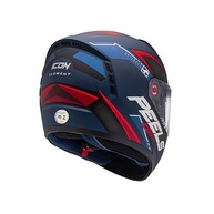 Capacete Peels Icon Element Azul: Segurança e Estilo para Você Pilotar! - imagem 5