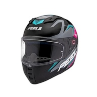 Capacete Peels Icon Element Feminino Rosa e Azul: Segurança e Estilo para Sua Pilotagem - imagem 3