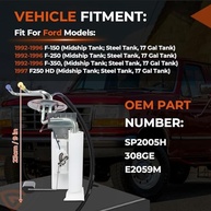Bomba de Combustível Elétrica Módulo Completo para Ford F Super Duty 1992-1996 (Substitui E2059M) - imagem 3