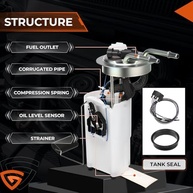 Bomba de Combustível Elétrica Módulo Completo para Cadillac Escalade ESV 2003 V8 6.0L - Substituição Direta E3556M - imagem 4