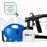 Pistola Elétrica Pulverizadora MM House 650W: Pintura Profissional em Casa (220V) - imagem 5
