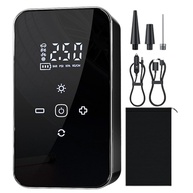 Inflador de pneu portátil, bomba de ar elétrica com tela sensível ao toque | Inflador de pneu elétrico recarregável, acessórios automotivos para ciclismo, motocicleta, caminhão, montanha, acampamento - imagem 1