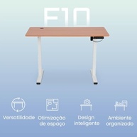 Mesa Elétrica com Regulagem de Altura DT3 F10 - Bivolt, Função Memória, Sistema Anticolisão e Apoio com Coluna Invertida - imagem 5
