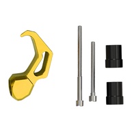 Gancho Dourado FJMQHU para Guidão de Moto e Bicicleta Elétrica - Acessório Essencial - imagem 1