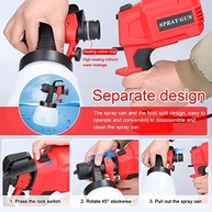 Tomshin Máquina Elétrica de Pulverização de Tinta 800ml - Alta Pressão, Multifuncional e Compacta - imagem 4