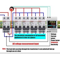 Medidor de Watt-hora D52-2066: Controle Total do Consumo Elétrico com Display LCD Avançado - imagem 5